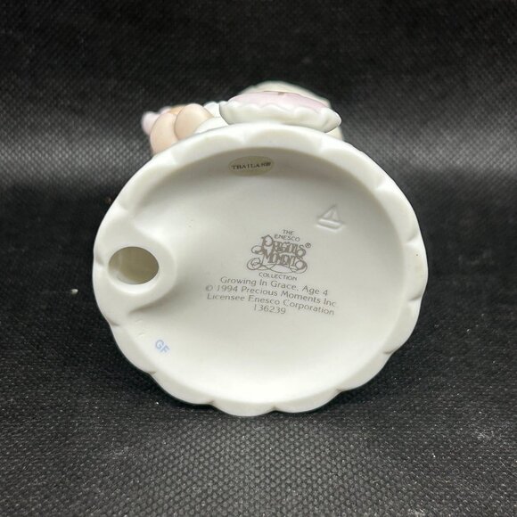 Precious Moments "Growing in Grace Age 4" figurine - Picture 3 of 3